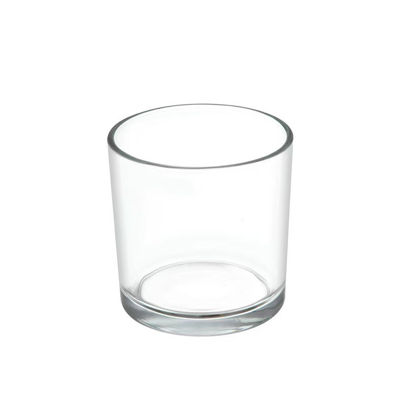 Luxury Candle Supplies Usa - Premium Transparent Glass Cup Candle Holder