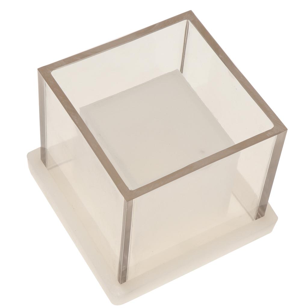 Hollow Square Tealight Mold Pl - đánh giá và giá Luxury Candle Supplies Usa