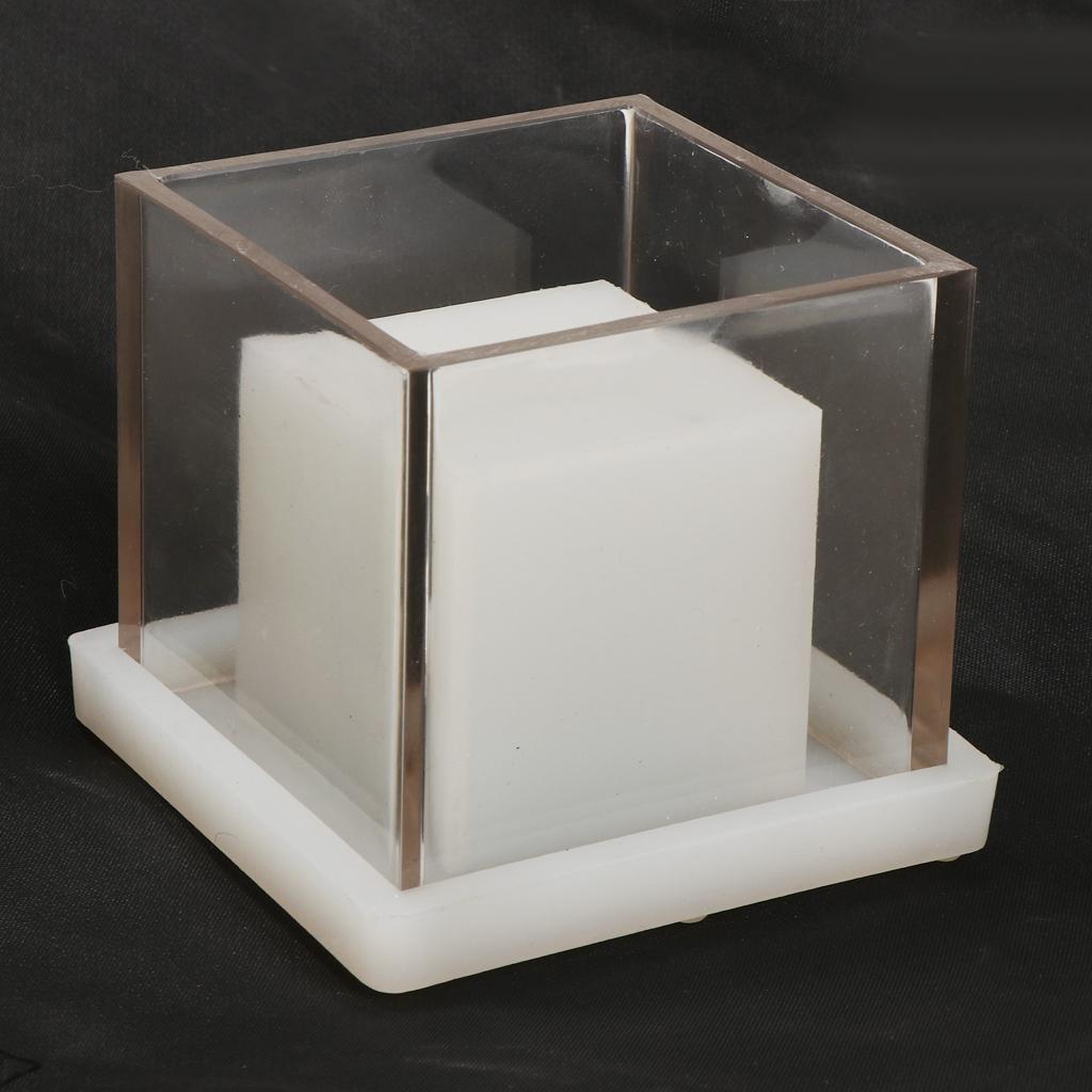Hollow Square Tealight Mold Pl - đánh giá và giá Luxury Candle Supplies Usa