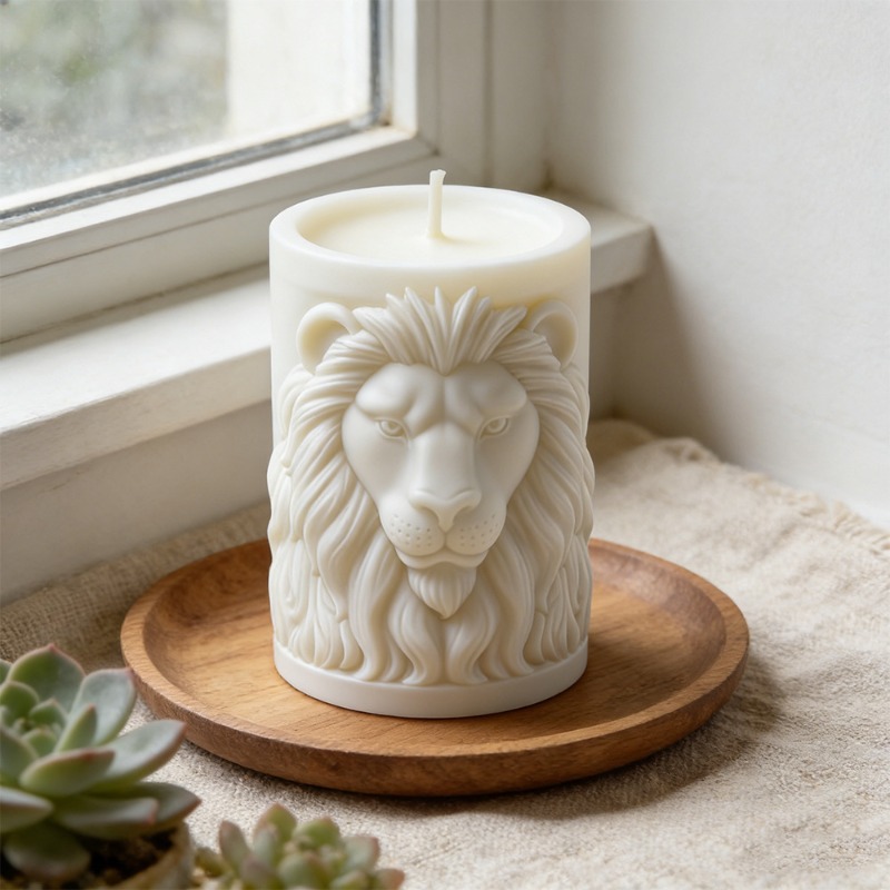 Animals Lion Candle Molds Sili - đánh giá và giá Luxury Candle Supplies Usa